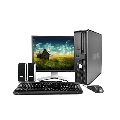 Dell branded desktop computer setup